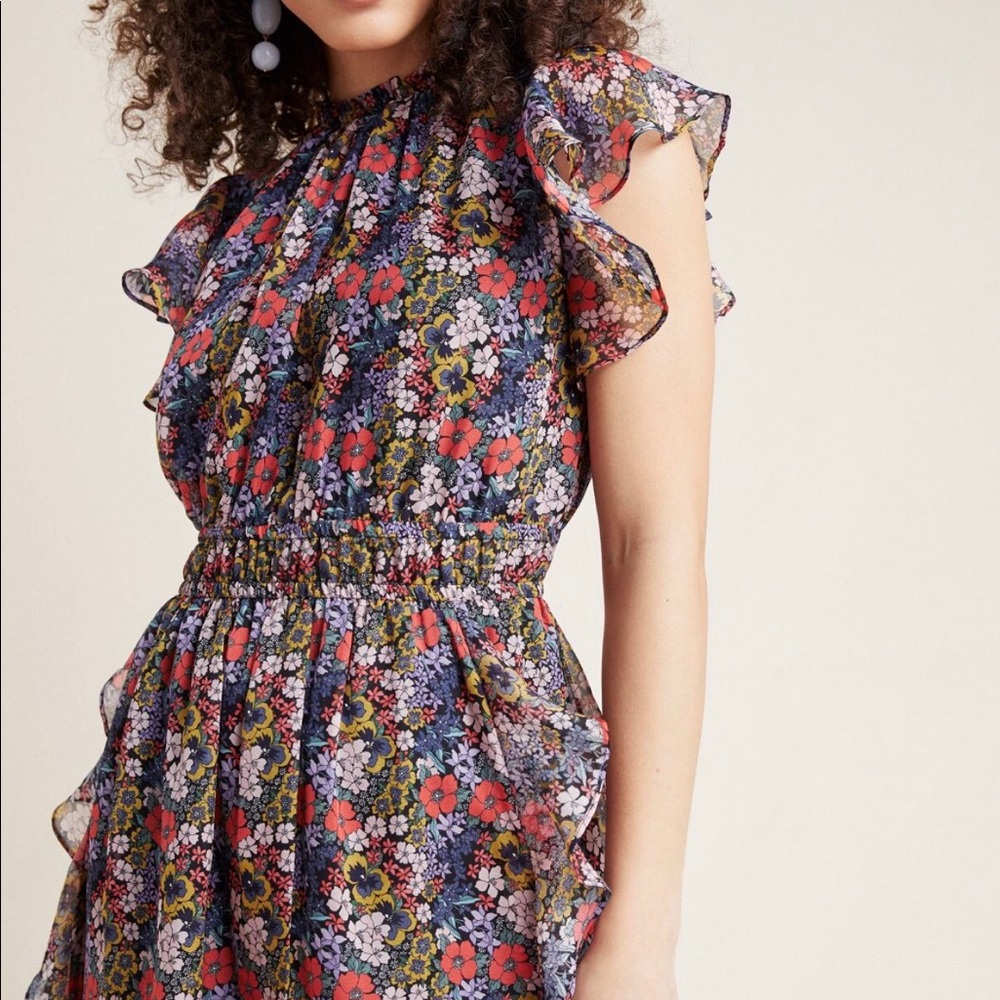 Shoshanna Amora Silk Dress for Anthropologie